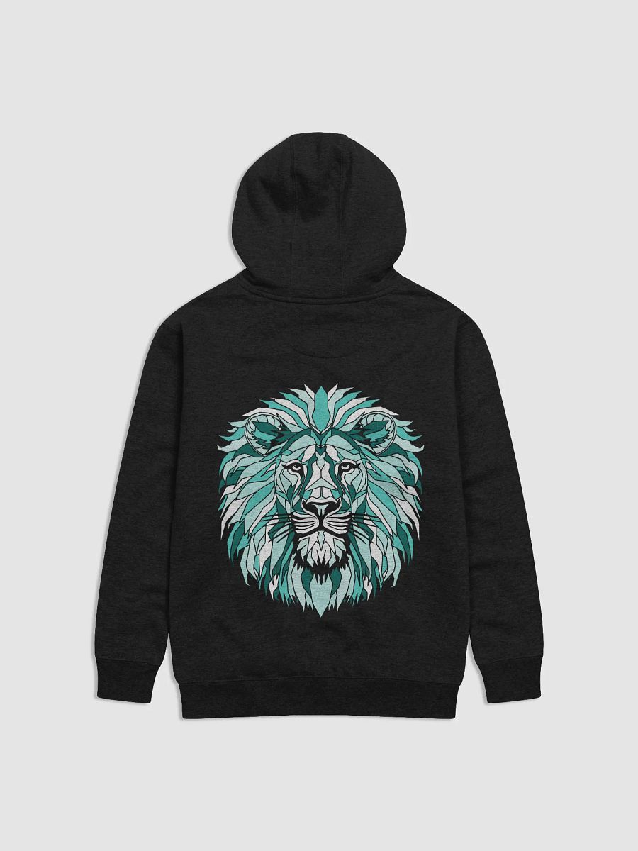 Lion of Judah Abstract Green | Hoodie product image (6)