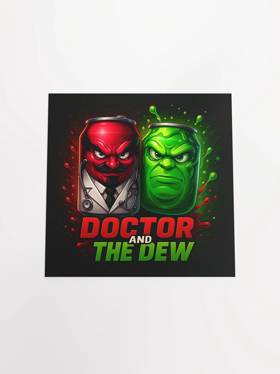 DOCTOR AND THE DEW - FACE THE FIZZ POSTER product image (19)
