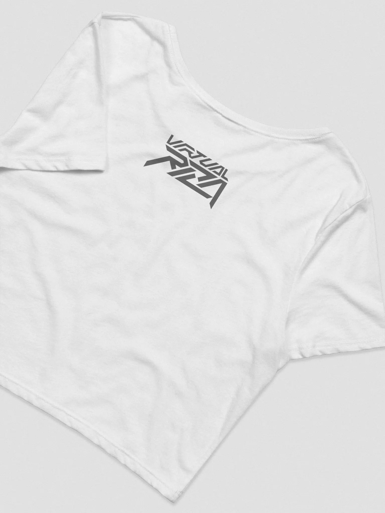 Virtual T-Shirt, White (Cropped) product image (7)