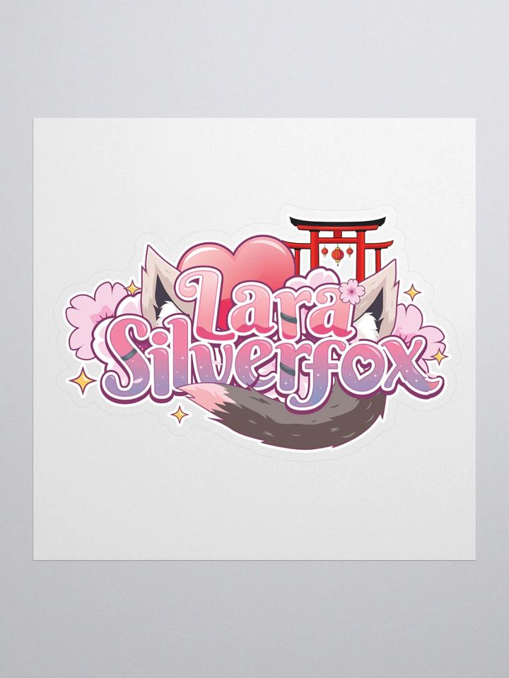 Lara Silverfpx Vtuber Logo Sticker product image (1)