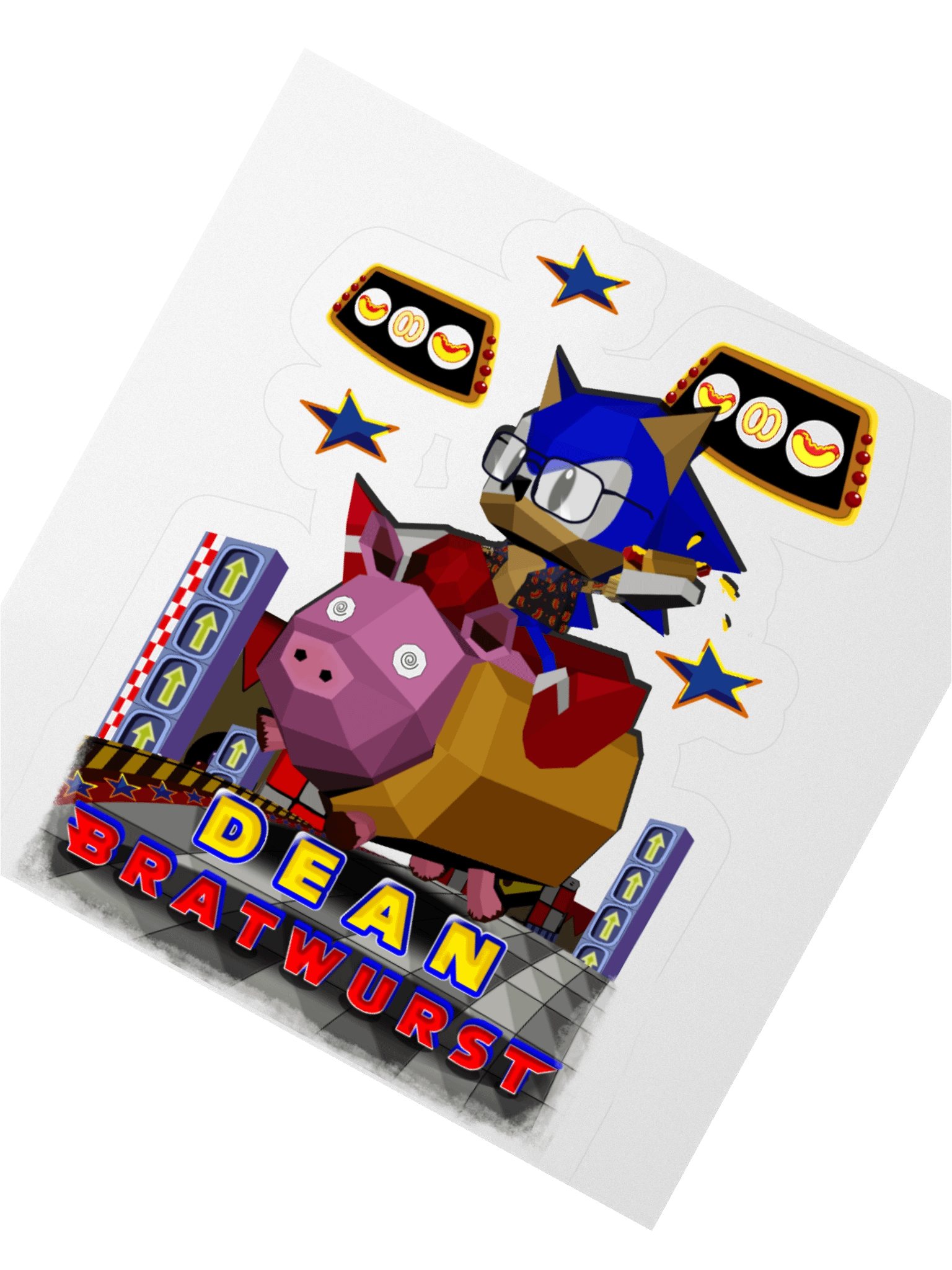 Dean Adventure Kiss Cut Stickers product image (2)