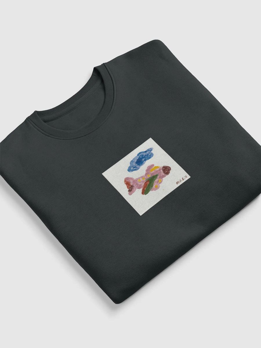 Kid Airplane (Stanley/Stella Unisex Eco Sweatshirt) product image (4)