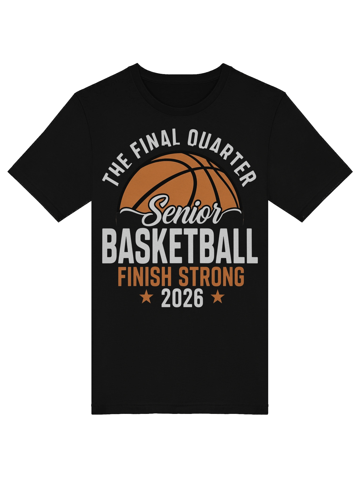 Senior Basketball Finish Strong 2026 T-Shirt product image (14)