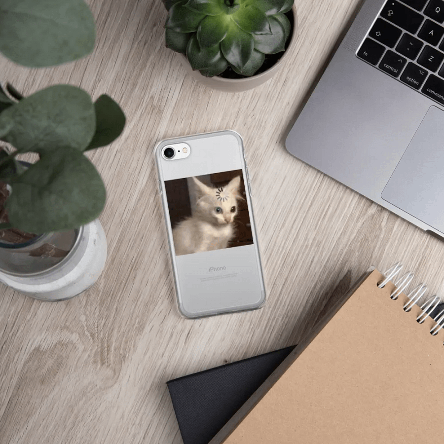 Loading Cat Confusion Clear iPhone® Case product image (331)