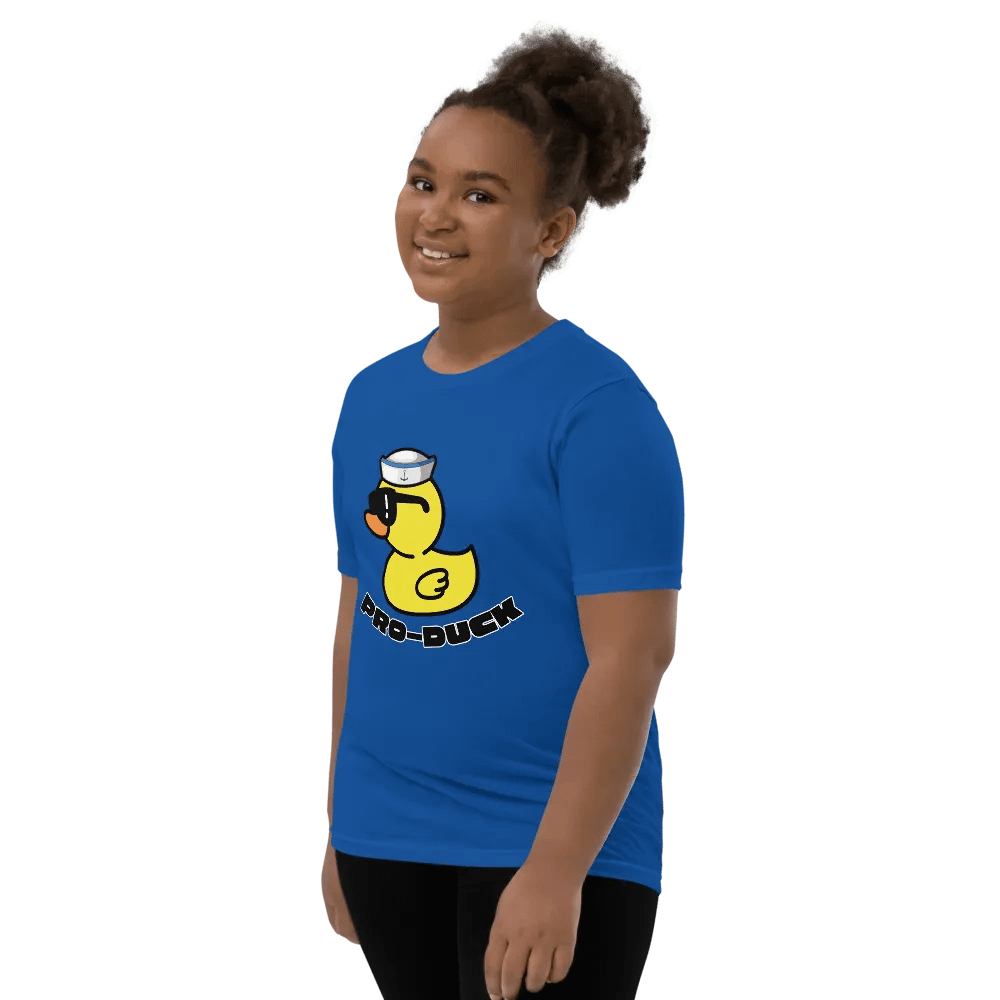 Youth Pro-Duck T-Shirt - Royal Blue product image (4)
