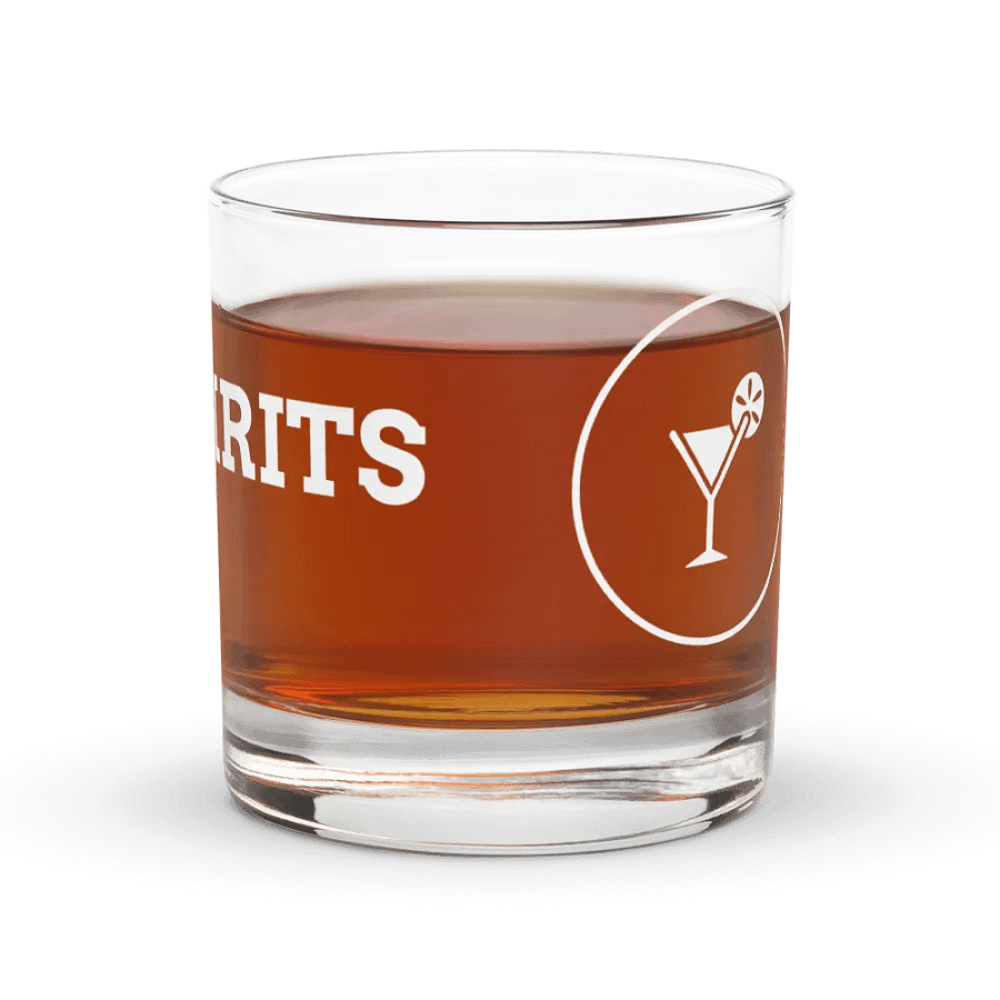 Rocks Glass - Wraparound Logo - White product image (4)