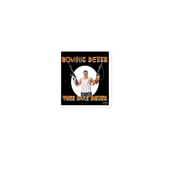 Dominic Dieter As Thee Dare Dieter 05 - Die-Cut Magnets product image (1)