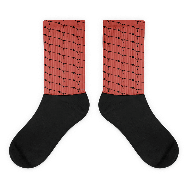 Red Aries Sublimated Socks product image (1)