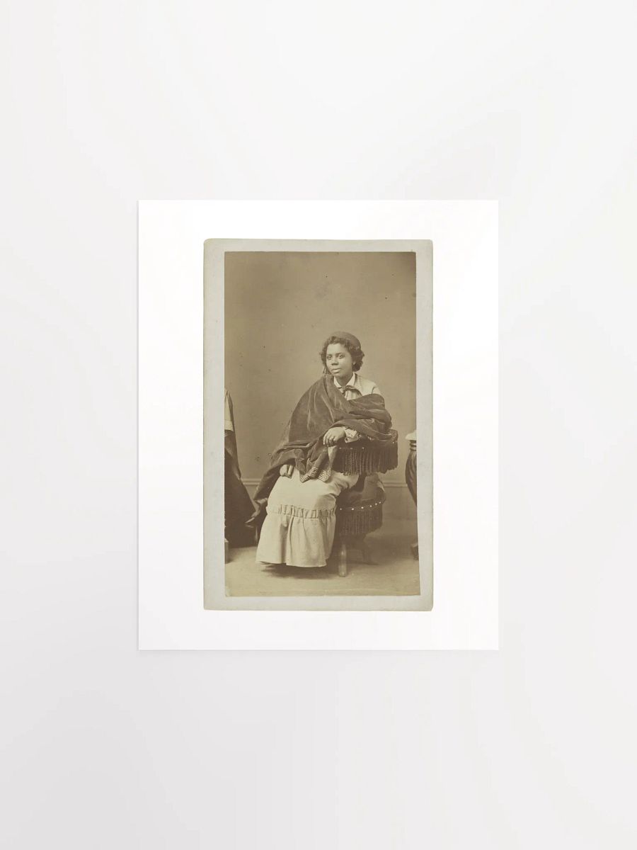 Edmonia Lewis By Henry Rocher (c. 1870) - Print product image (3)