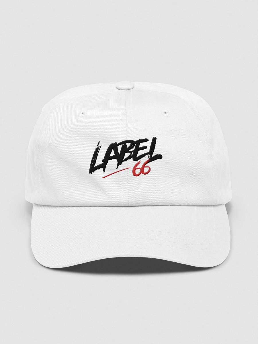 Label66 Core Dad cap (White) product image (1)