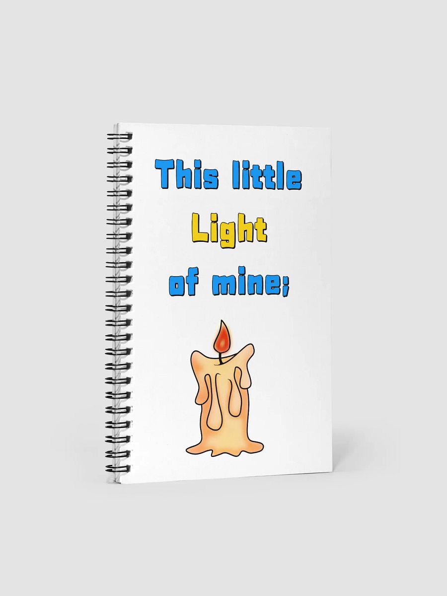 Little Light Spiral Notebook product image (1)