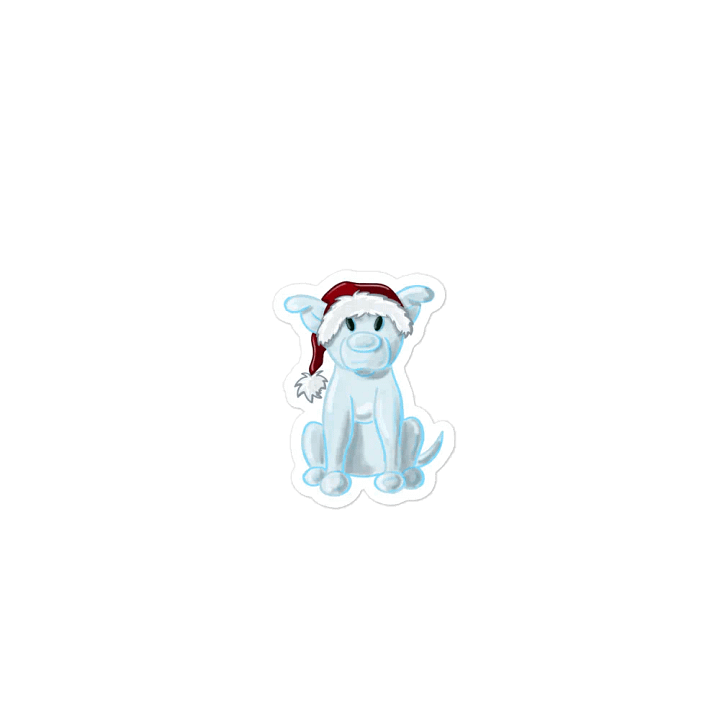 Snow Pup Magnet product image (1)