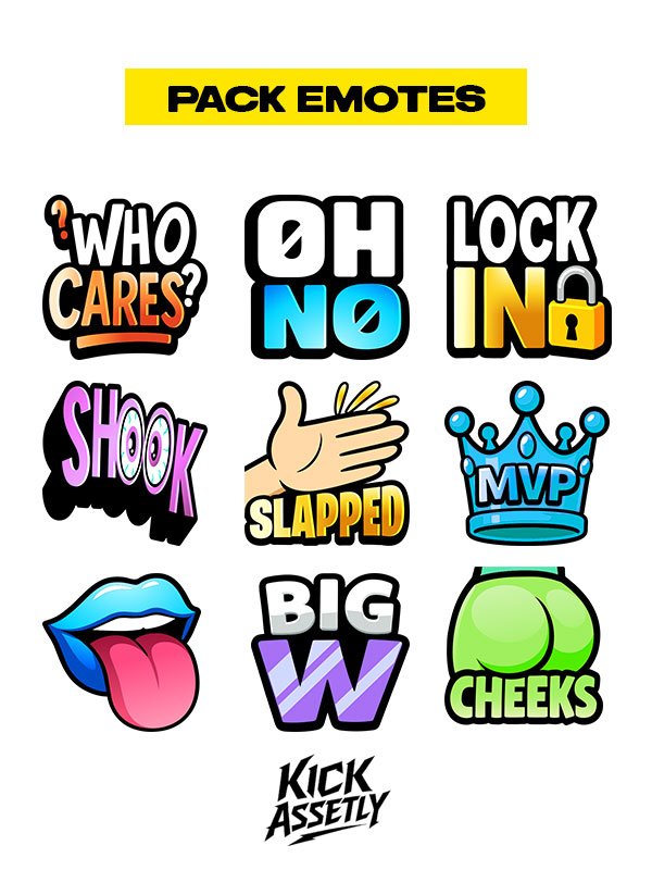 Pack 6- EmotesTwitch product image (1)