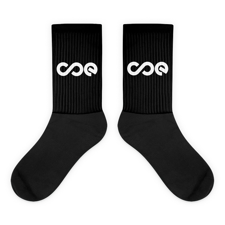 NEW COE SOCKS BLACK product image (1)