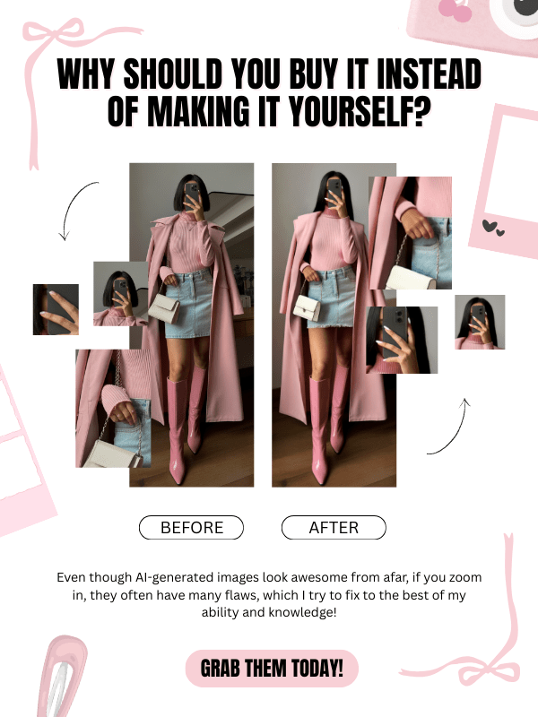 MRR & PLR Pink Aesthetic Stock Photos product image (5)