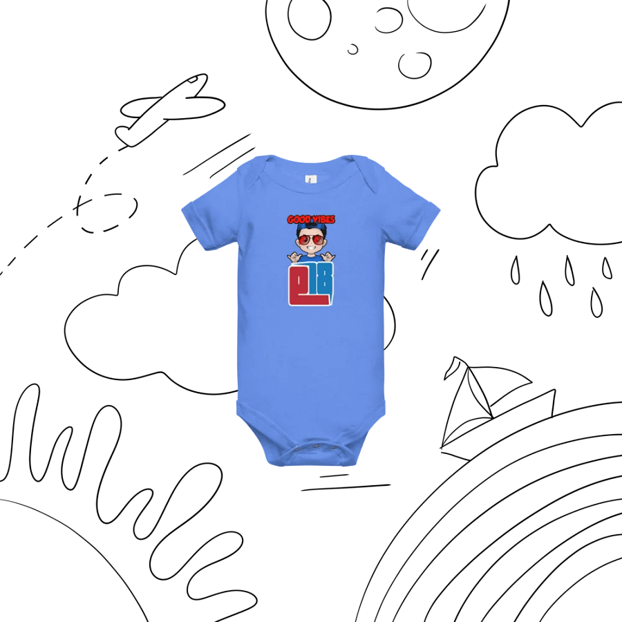 E18 Good Vibes Baby Onesie product image (7)