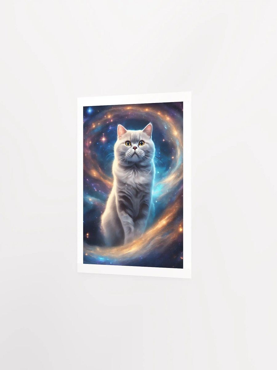 Cosmic British Shorthair Cat Fantasy Poster product image (5)