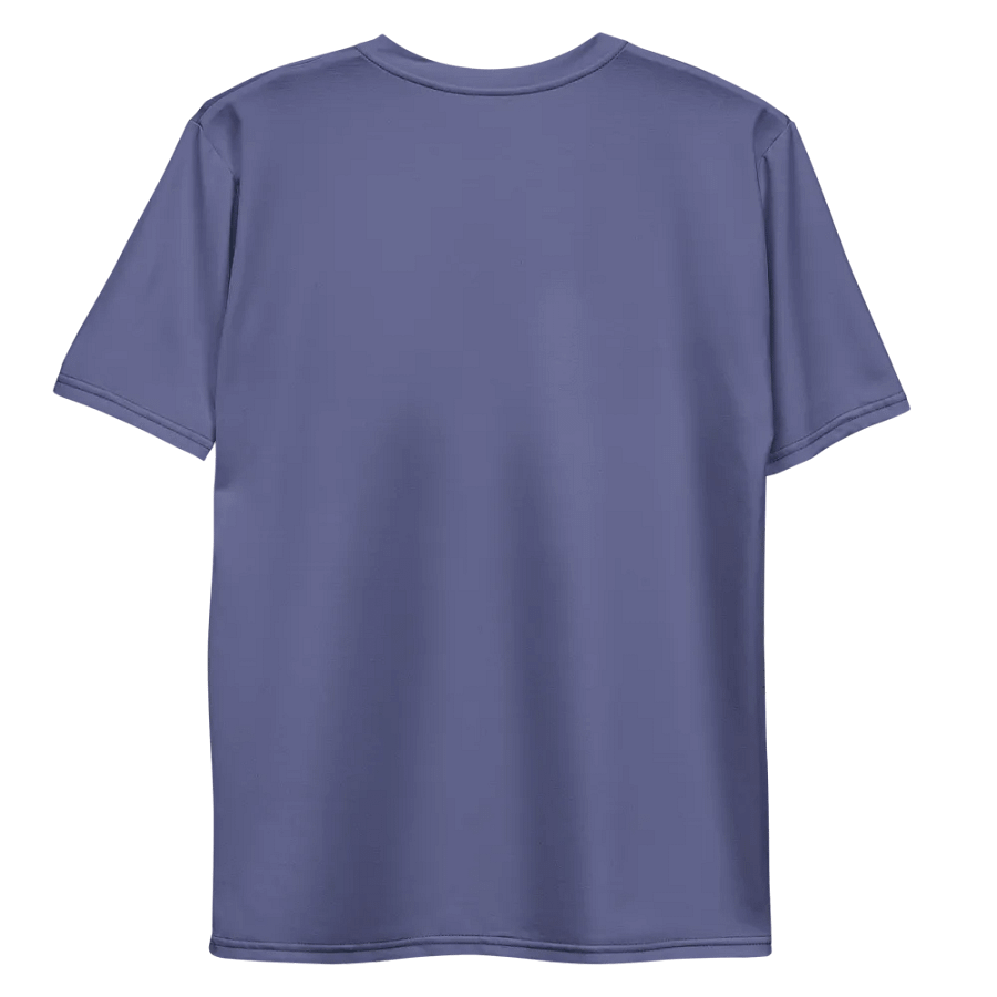 Plain Dark Purple Soft Summer Men's Crewneck Polyester Heavyweight Premium T-Shirt by Treasure Pie product image (10)