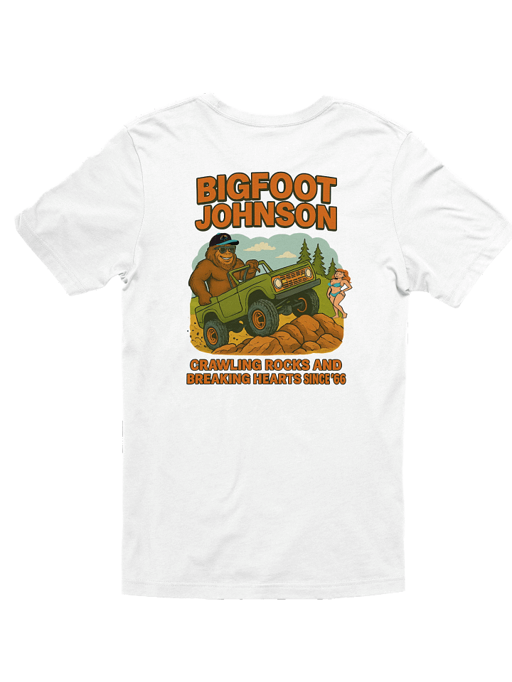 Bigfoot Johnson Breaking Hearts Tee (White) product image (2)