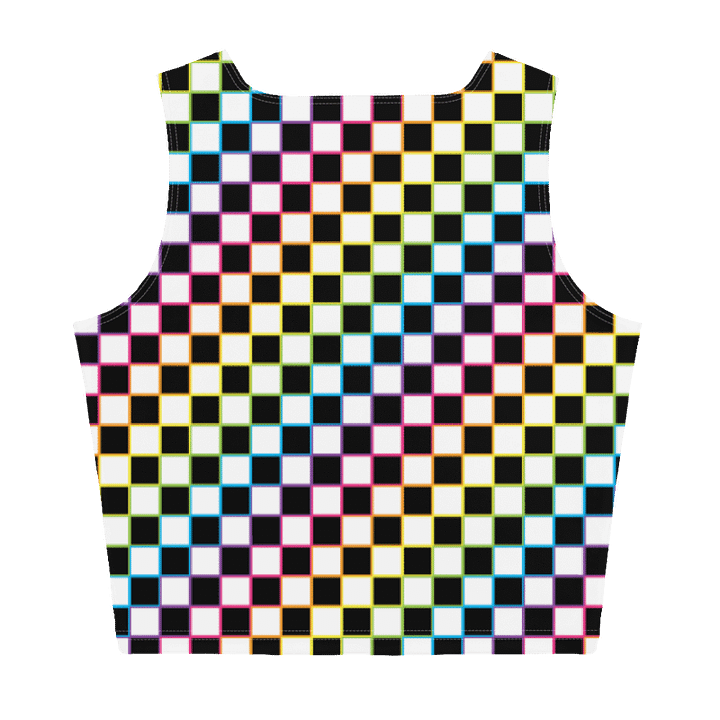 Rainbow Checkered Tank Top product image (2)