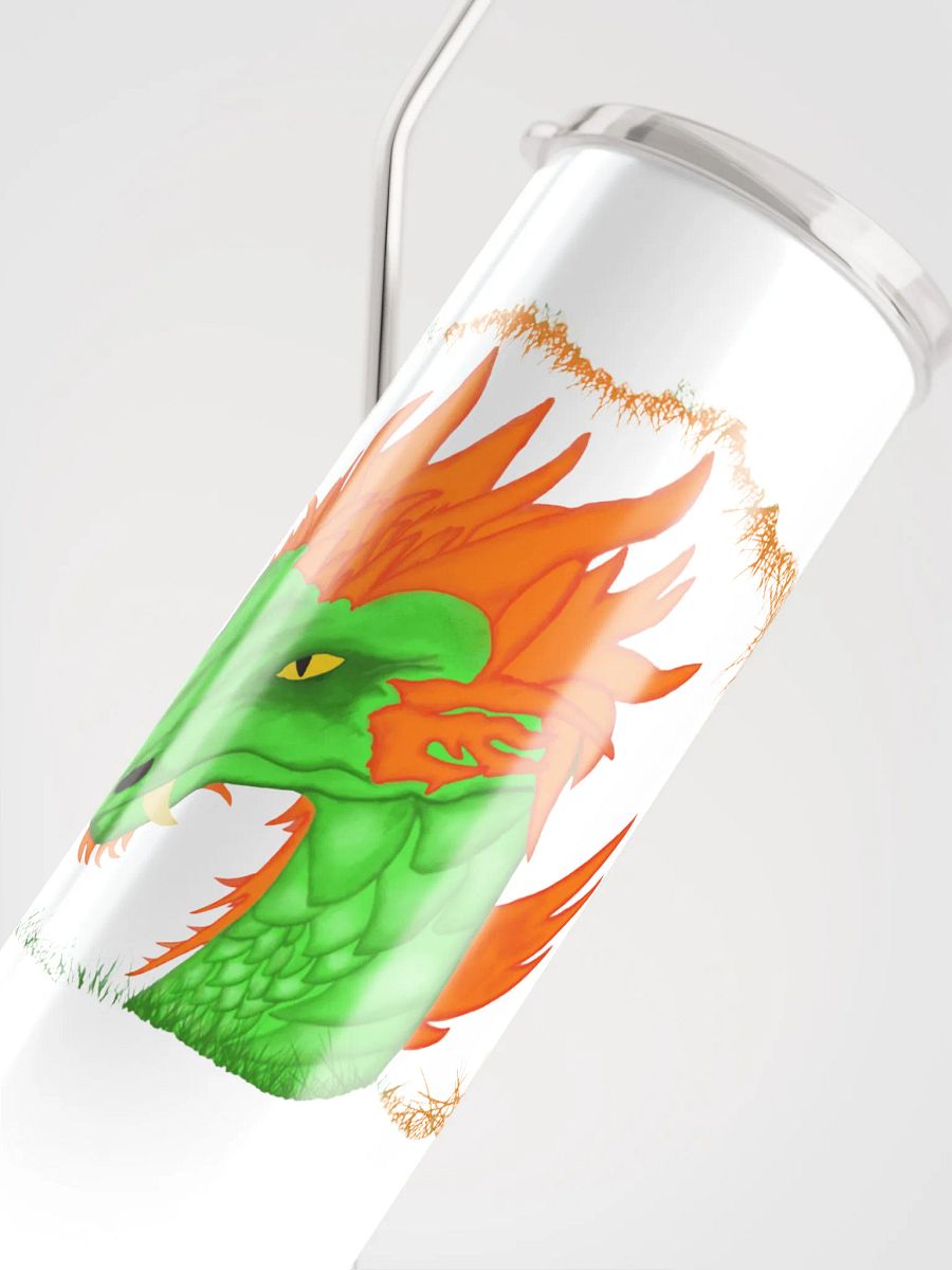 Flaming Dragon Stainless Steel Tumbler product image (4)