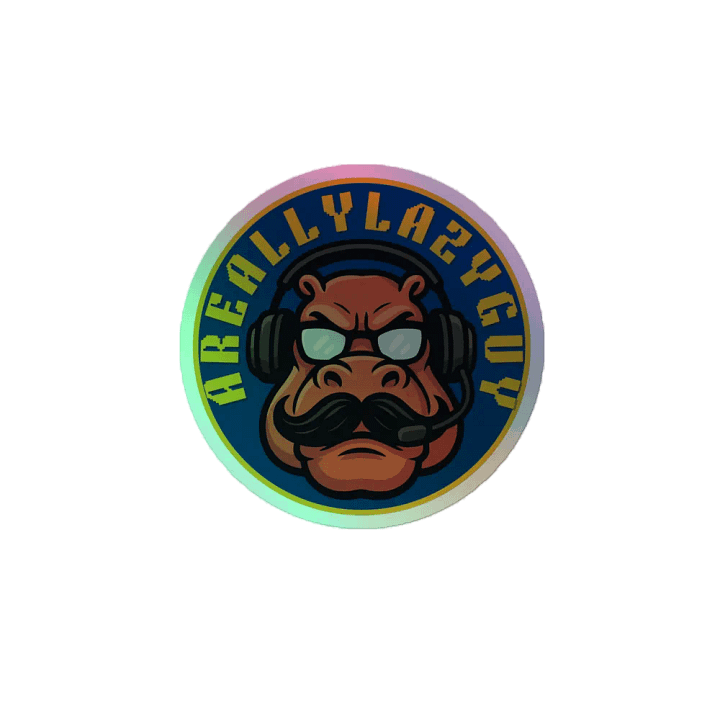 LAZY LOGO 2.0 HOLO STICKER product image (2)