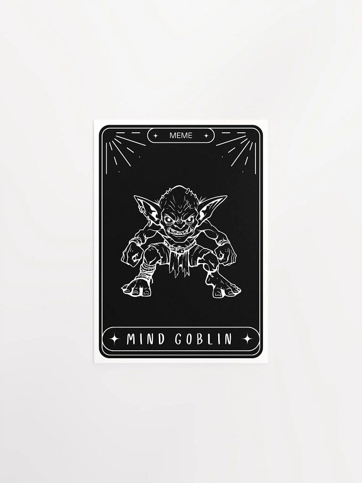 Mind Goblin Meme Poster product image (3)