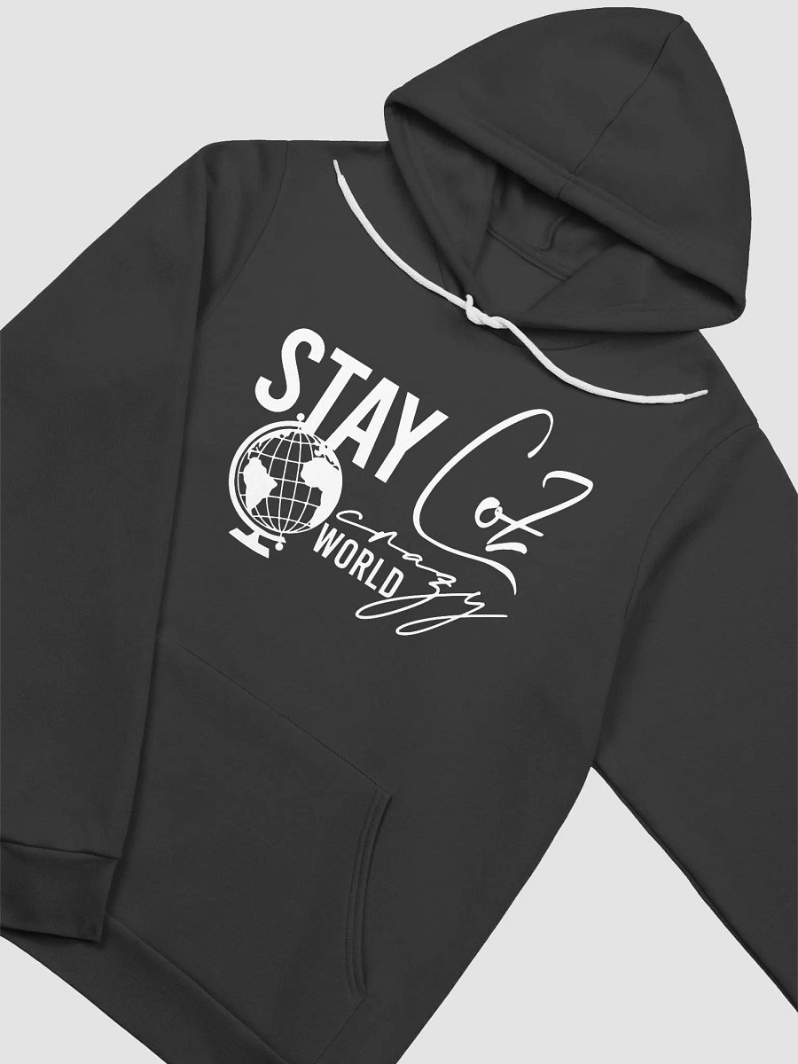 Stay CoZ Crazy World - Bella Canvas Hoodie product image (3)
