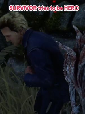 SURVIVOR tries to be a HERO! #dbd #dbdtiktok #dbdclips #dbdvideos 