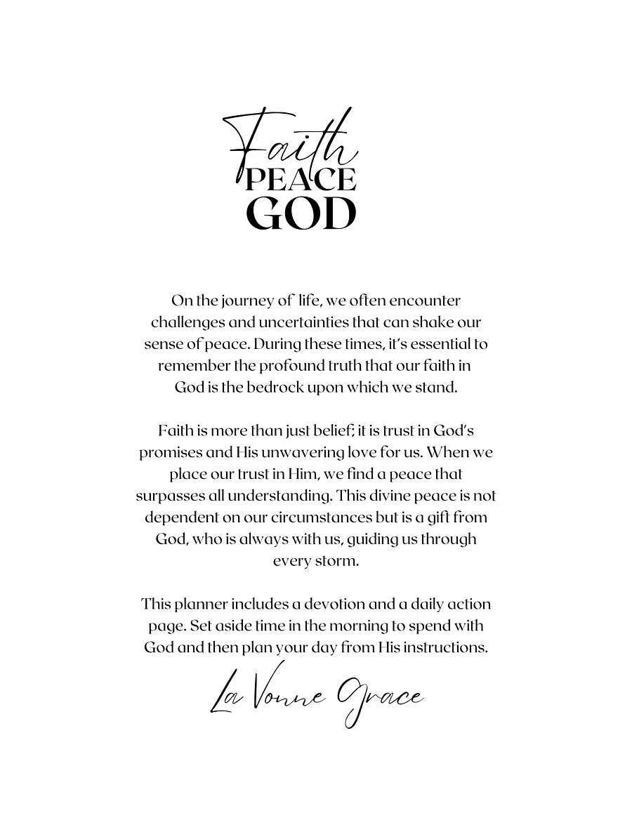 Faith, Peace, and God Journaling Bundle product image (3)