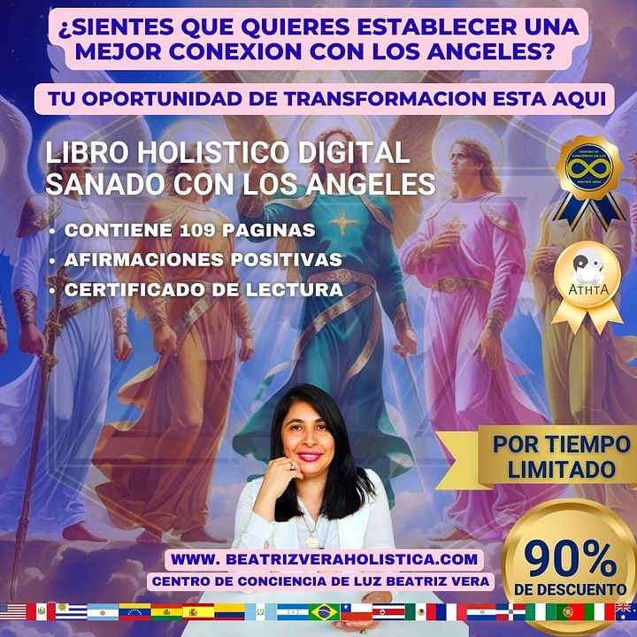 Libro holístico digital sanando con los ángeles product image (1)