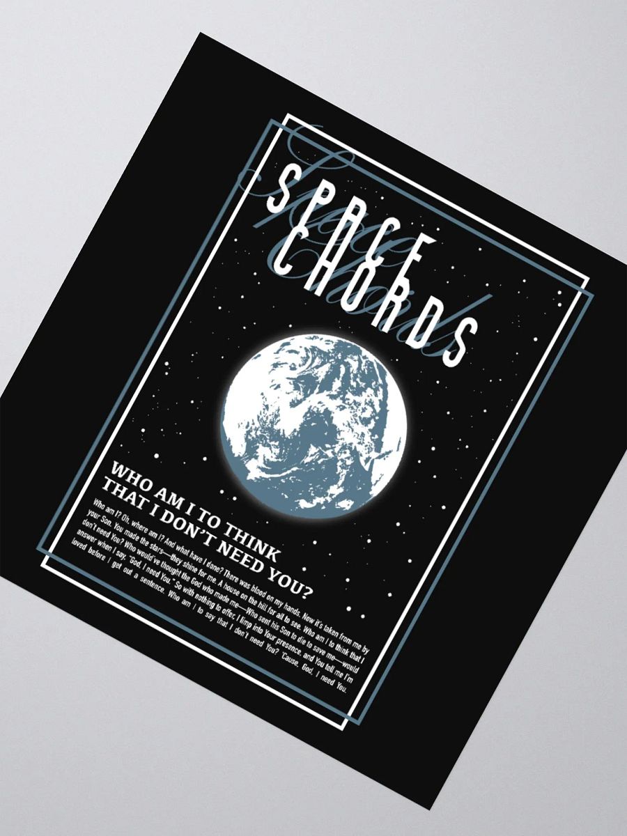 Space Chords Sticker product image (2)