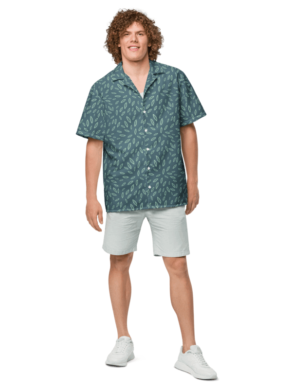 Eco Leaf – Moisture-Wicking Hawaiian Shirt product image (2)