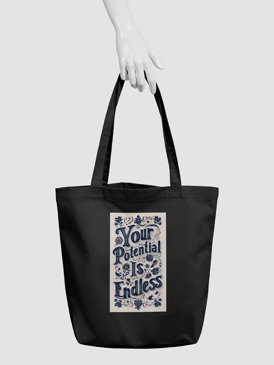 Your Potential Is Endless DT – Organic Cotton Tote Bag (Standard) product image (3)