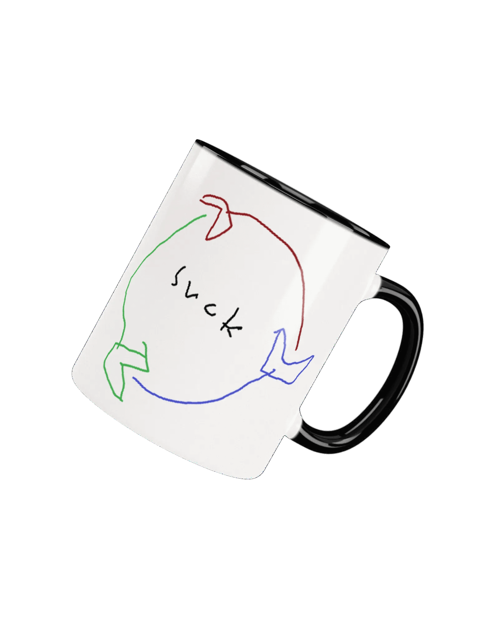Circle of Suck Colored Mug product image (7)