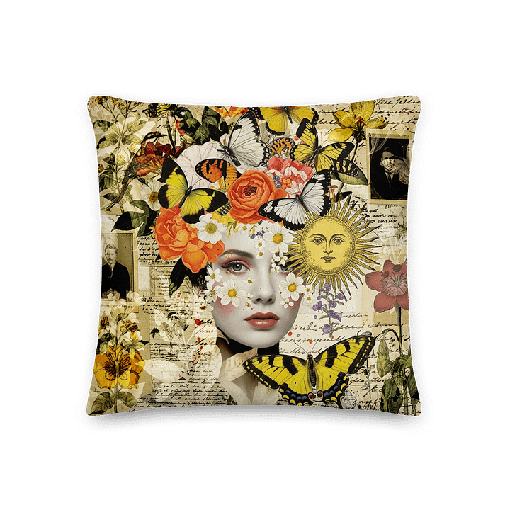 A Brighter Day by Edward Martin-Linen Feel All-Over Print Pillow product image (3)