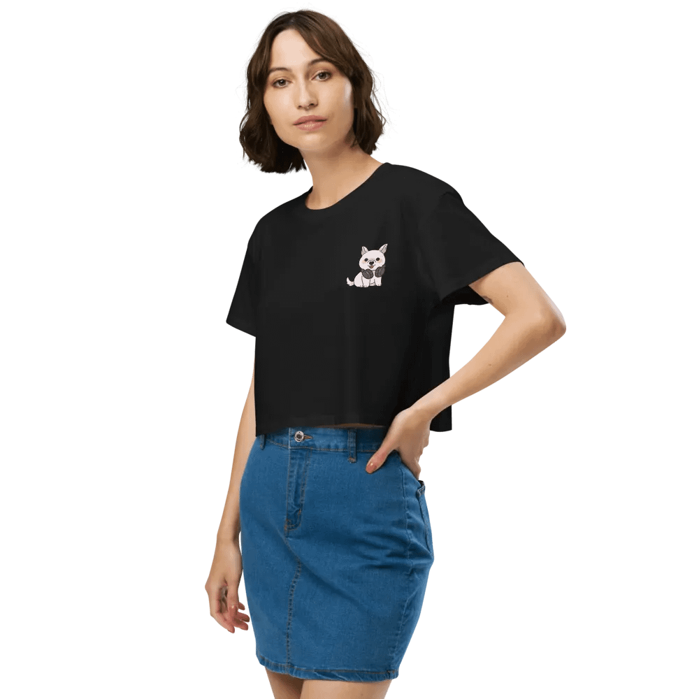 Gamer Dog Crop Tee product image (3)