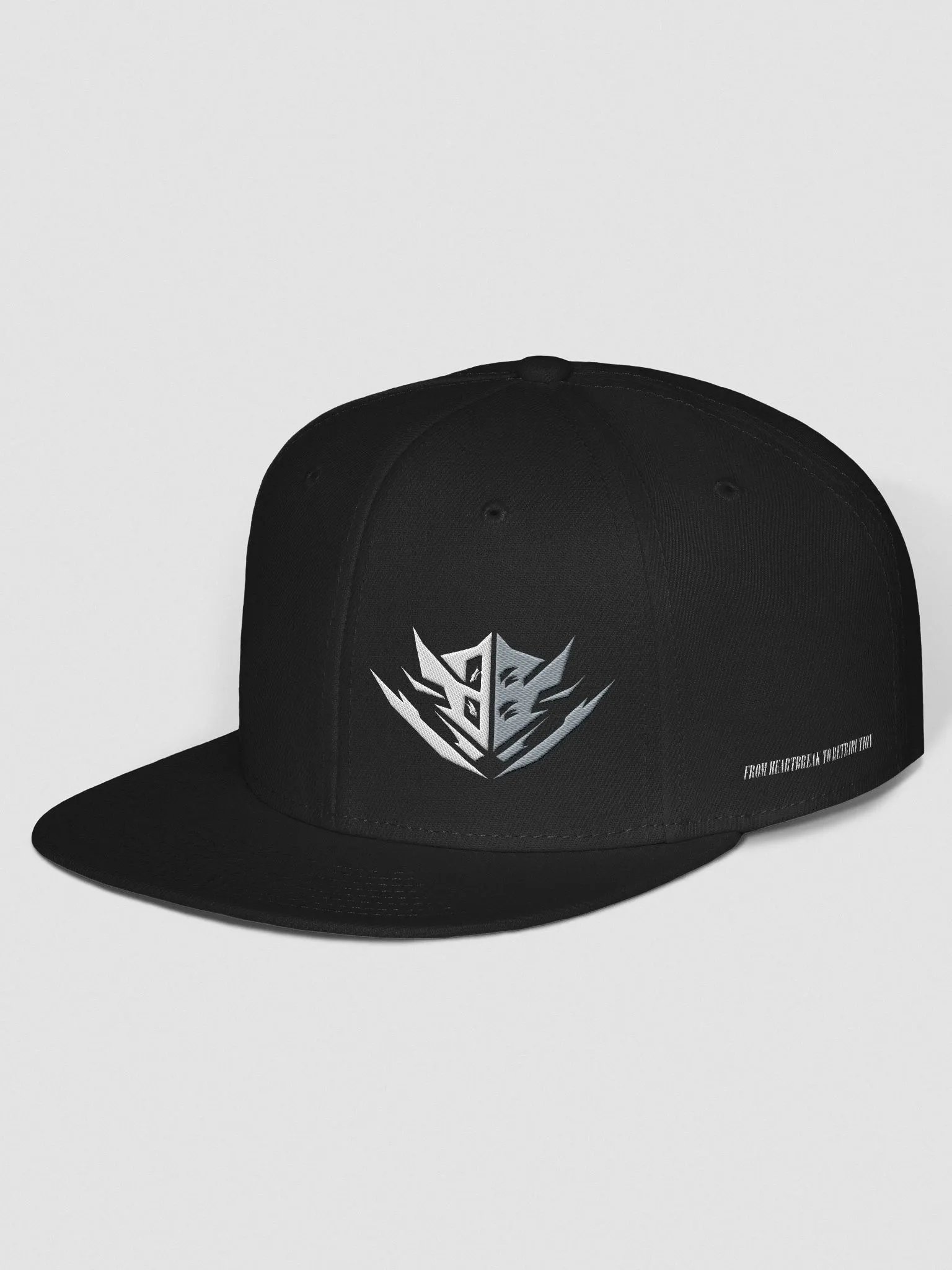 Black Square Wool Blend Cap product image (2)