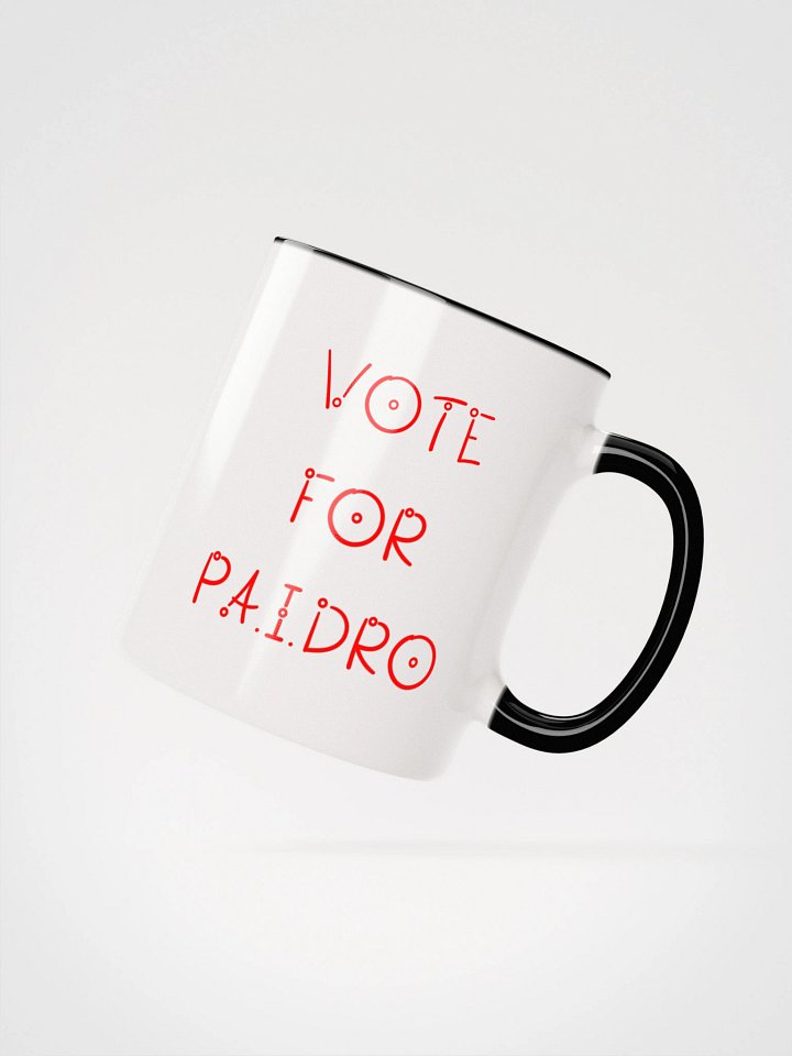 Vote For P.A.I.DRO Accent Mug product image (6)