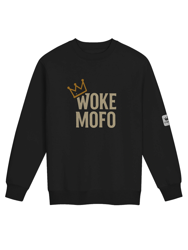 WOKE Graphic Crewneck Sweatshirt product image (1)