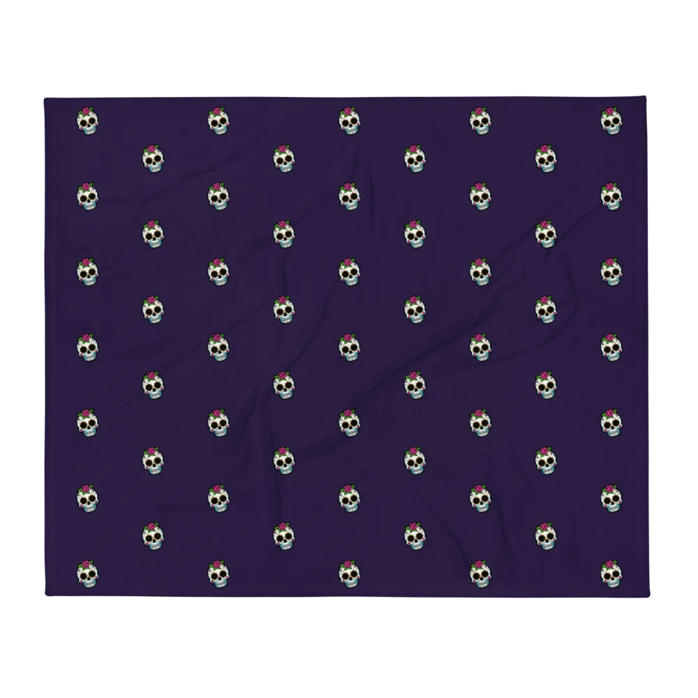 The Sugar Skull - Throw Blanket product image (1)