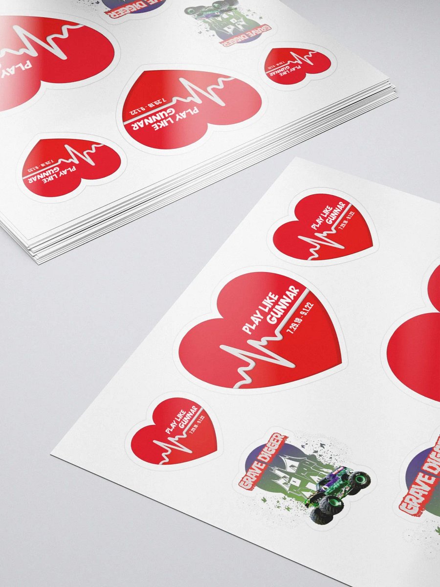 Play Like Gunnar Sticker Collection product image (5)