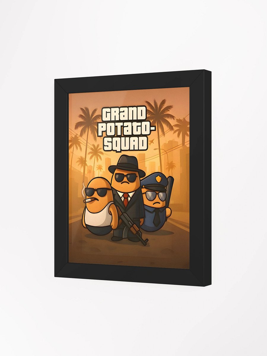 GRAND POTATO-SQUAD – Premium Poster Framed product image (3)