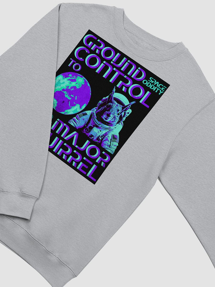 Space Oddity Squirrel Crewneck Sweatshirt product image (3)