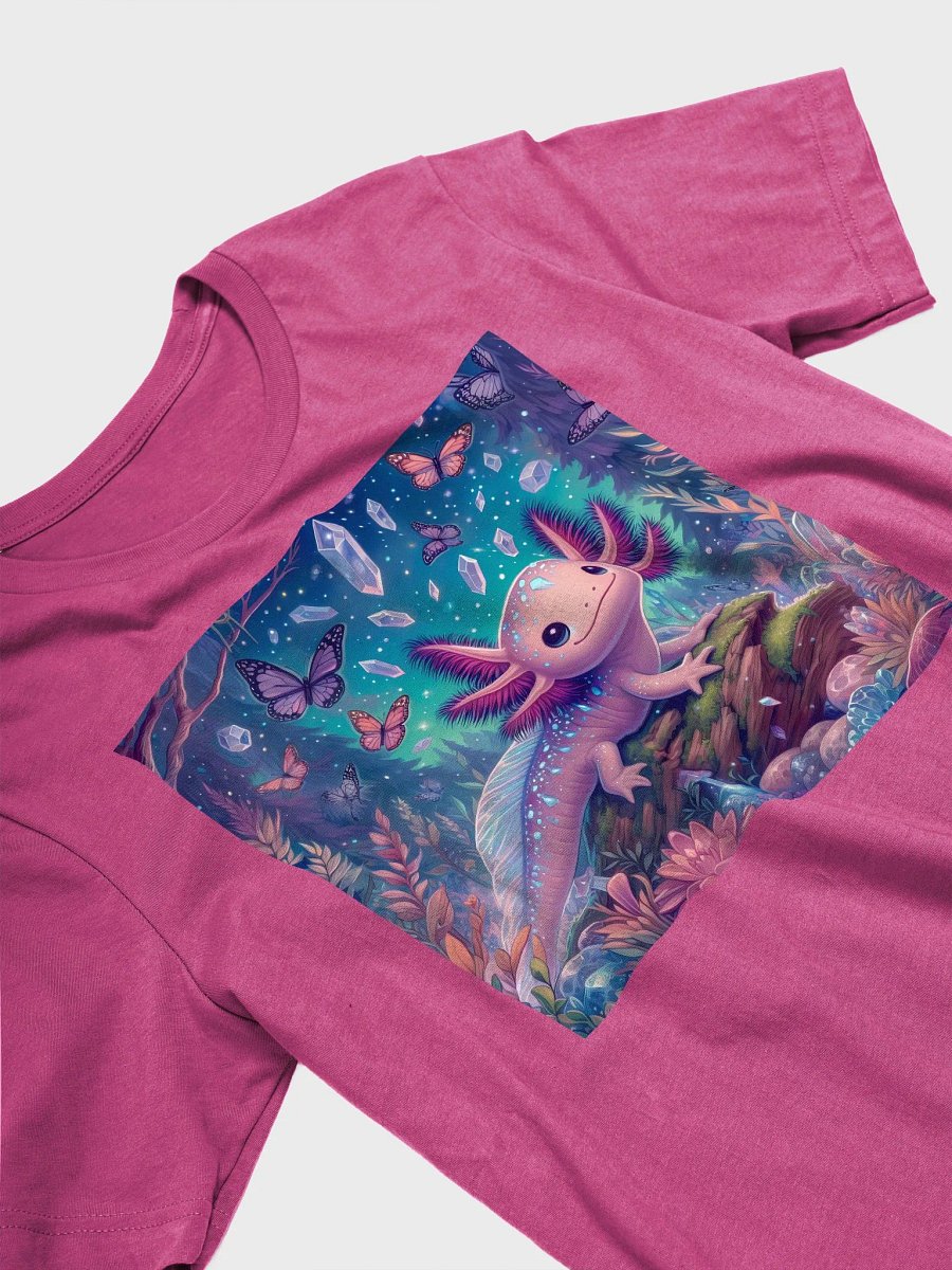 Cute Axolotl Shirt #5 - Butterfly Forest - Axolotl Lovers Colection product image (4)