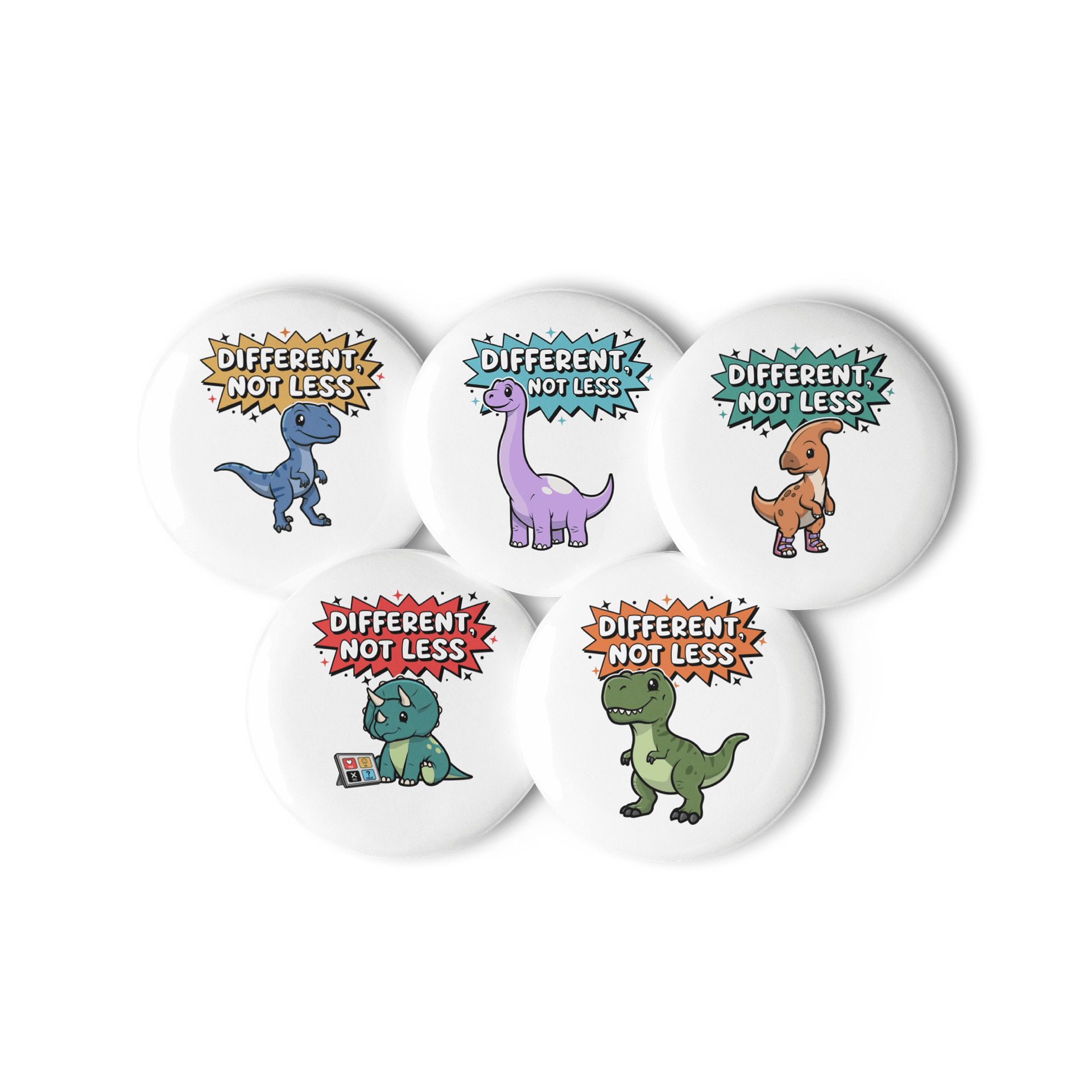 Cretaceously Inclusive Pin Set product image (2)