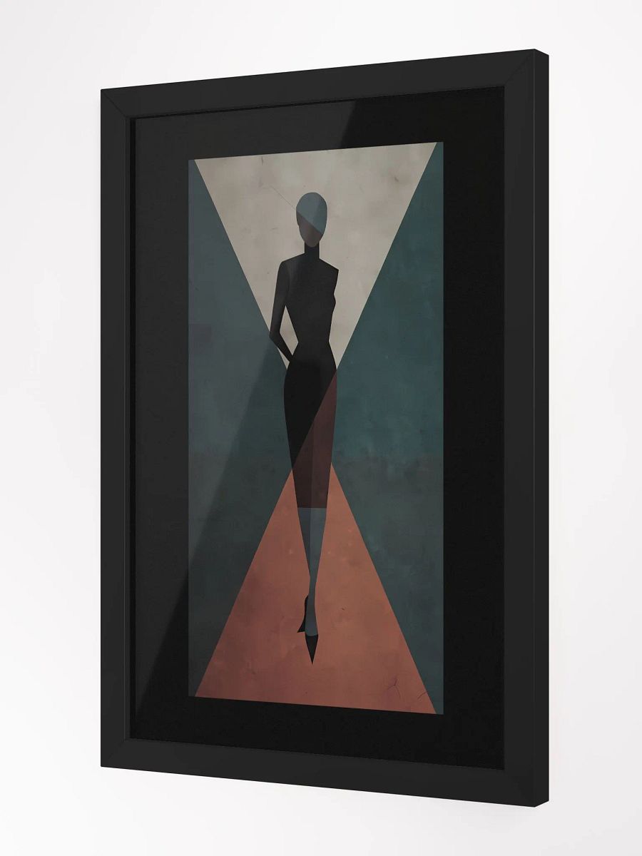 Abstract Geometric Woman Silhouette product image (3)