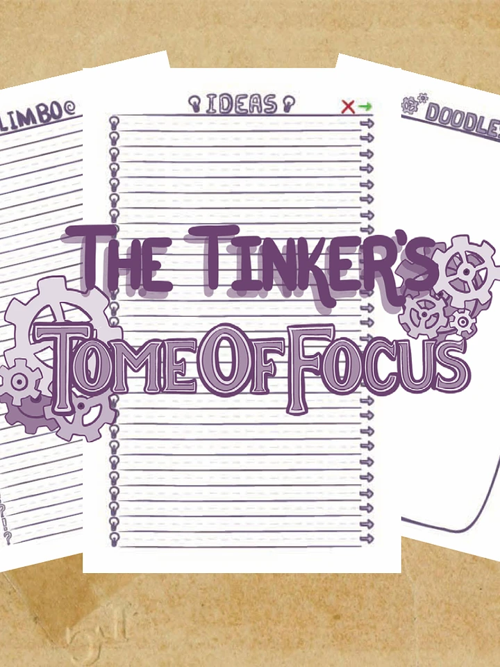 Tome Of Focus - Extra Printouts product image (1)
