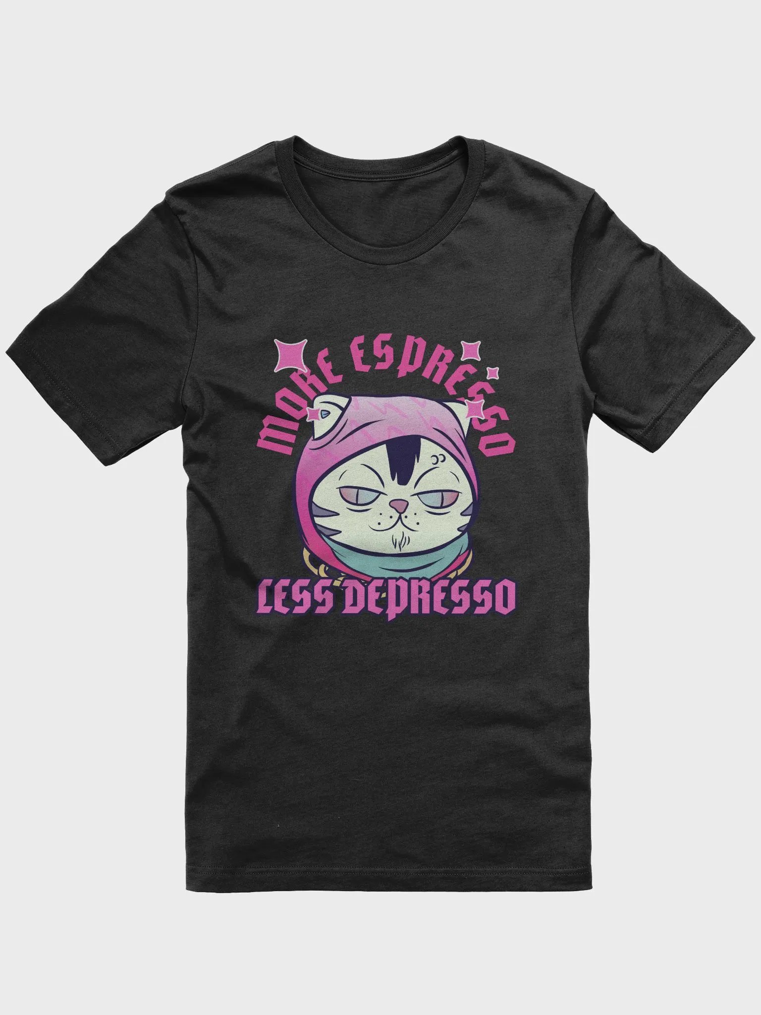 Espresso Cat Vibes T-Shirt product image (2)