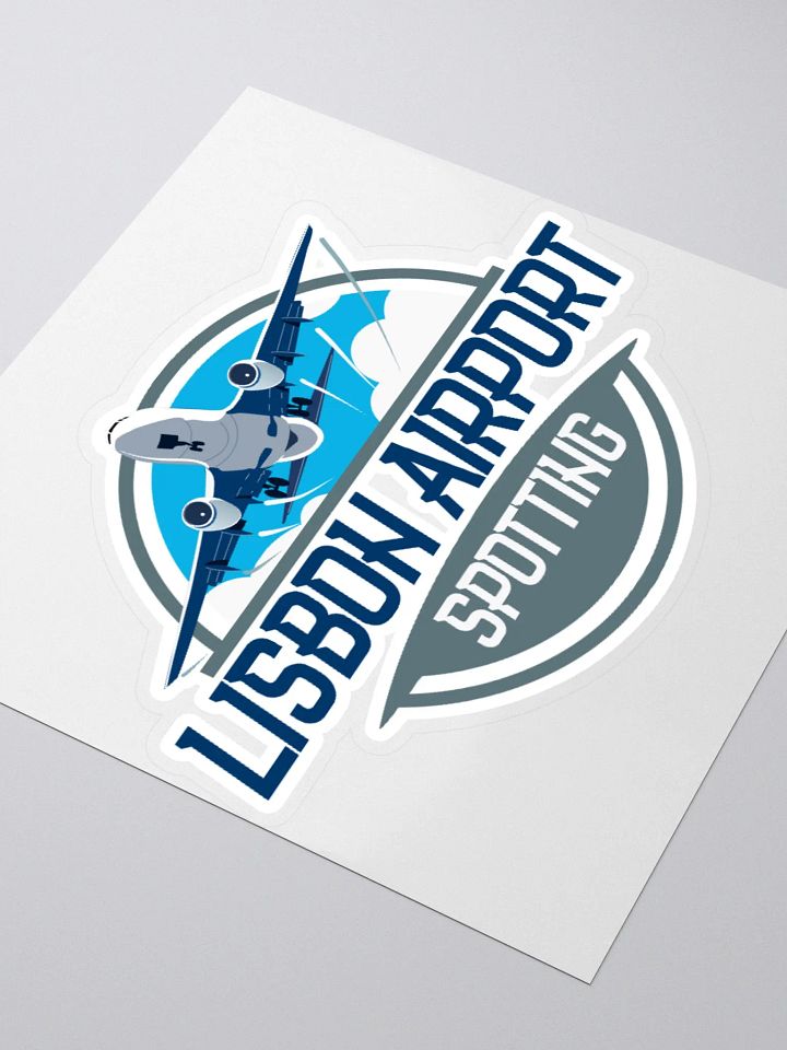 Lisbon Airport Spotting Stickers (White background) product image (2)